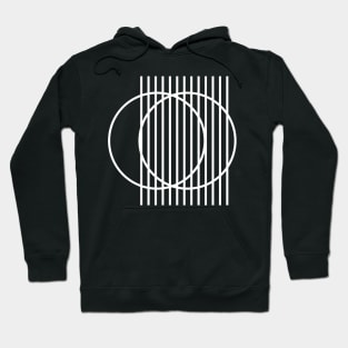 two intersecting circles Hoodie